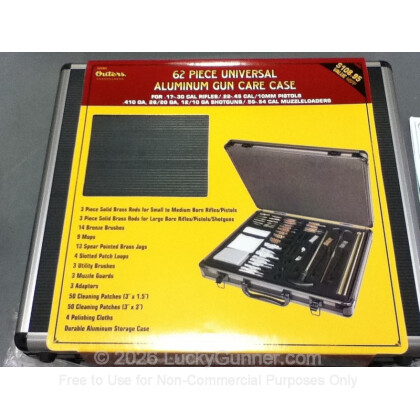 Large image of 62-Piece Universal Cleaning Kit - .17-.50 cal, .410-10ga