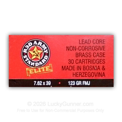 Image 1 of Red Army Standard 7.62X39 Ammo