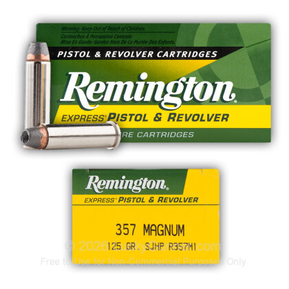 Image 2 of Remington .357 Magnum Ammo