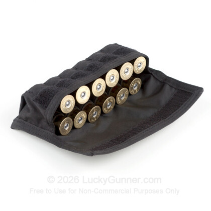 Large image of 12-Gauge Shotgun Shell Pouch Belt Loop Blackhawk Black For Sale