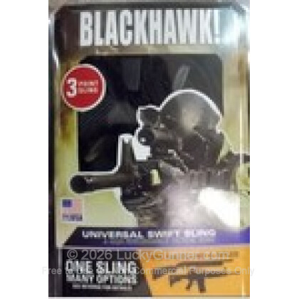 Large image of Blackhawk Swift Sling - Three Point - Black
