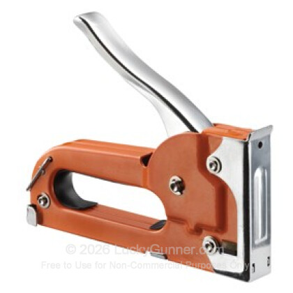 Large image of Champion Target Staple Gun For Sale - Orange Steel Staple Gun In Stock
