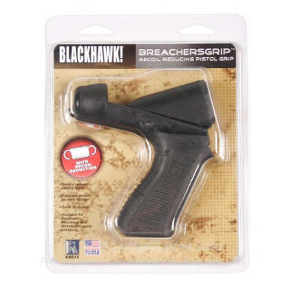 Large image of Blackhawk Breachersgrip Pistol Stock For Tactical Mossberg 12 Ga Pump Shotguns For Sale