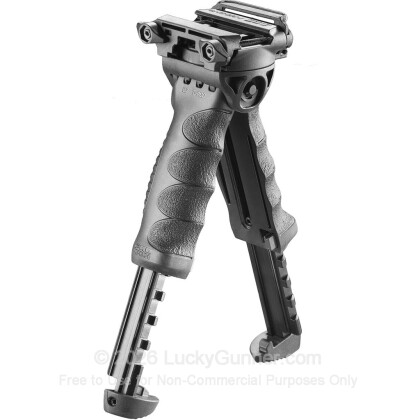 Large image of Fab Defense T-Pod Foregrip / Telescoping Bipod -  Black Rifle Foregrip / Bipod Combo
