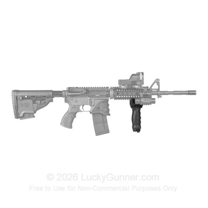 Large image of Fab Defense T-Pod Foregrip / Telescoping Bipod -  Black Rifle Foregrip / Bipod Combo