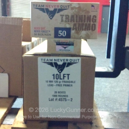 Image 1 of Team Never Quit 10mm Auto Ammo