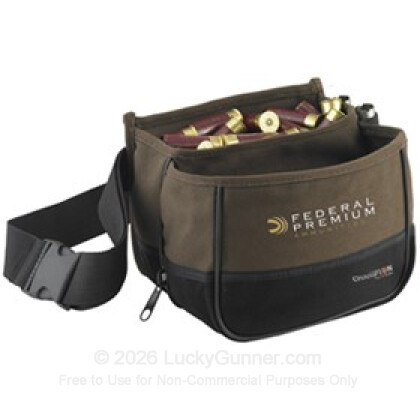 Large image of Shell Pouch Trapshooting Double Box Canvas Champion