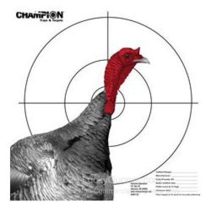 Large image of Champion Targets For Sale - Shotgun Patterning Turkey Targets - 3 Pack