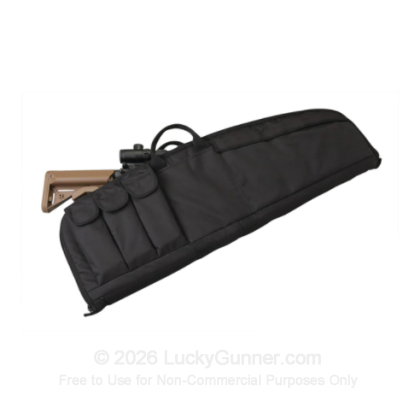 Large image of Tactical Rifle Case - Uncle Mike's - Black