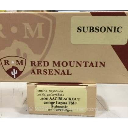 Image 1 of Red Mountain Arsenal .300 Blackout Ammo