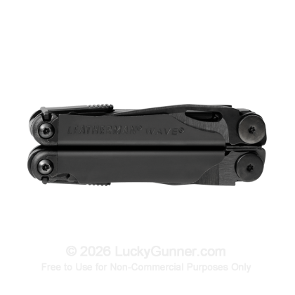 Large image of Leatherman WAVE Multi-Tool 17 Tool Perfect For Any Task For Sale - Black Oxide WAVE For Sale