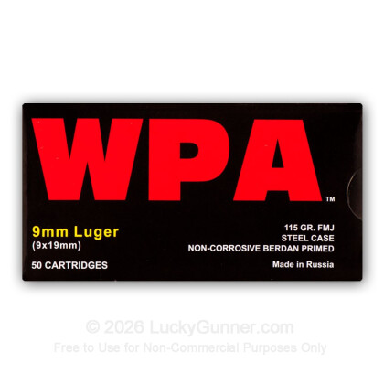 Image 11 of Shop by Popular Brand from Wolf Image 11 of Wolf 9mm Luger (9x19) Ammo