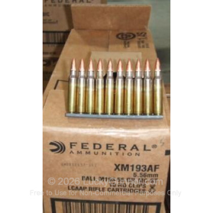 Image 3 of Federal 5.56x45mm Ammo