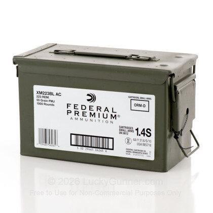 Image 1 of Rifle Ammo from Federal Image 1 of Federal .223 Remington Ammo