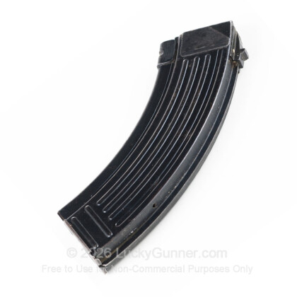 Large image of Steel Yugoslavian Military Surplus - AK47 - 7.62x39mm - Black - 30 Round High Capacity Magazine For Sale 