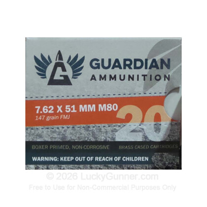 Image 1 of ZQI Ammunition .308 (7.62X51) Ammo