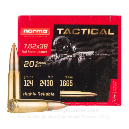 Image 2 of Norma 7.62X39 Ammo