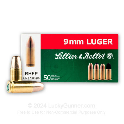 Image 2 of Sellier & Bellot 9mm Luger (9x19) Ammo