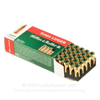 Image 3 of Sellier & Bellot 9mm Luger (9x19) Ammo