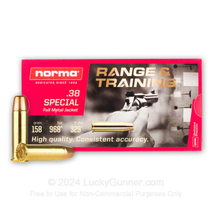 Image 2 of Norma .38 Special Ammo