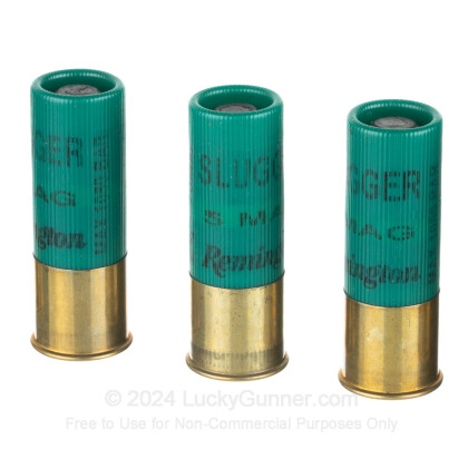Cheap 12 Gauge Ammo For Sale - 2-3/4” 1oz. Rifled Slug Ammunition in Stock  by Remington Slugger - 5 Rounds