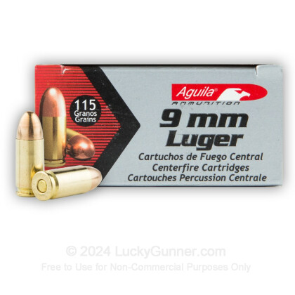 Image 1 of Aguila 9mm Luger (9x19) Ammo