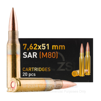 Image 2 of ZSR Ammunition .308 (7.62X51) Ammo