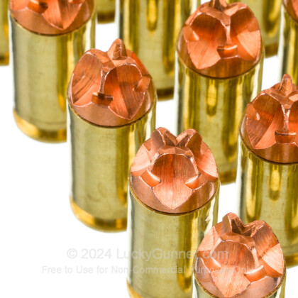 Large image of Premium 40 S&W Ammo For Sale - 115 Grain HoneyBadger Ammunition in Stock by Black Hills - 20 Rounds