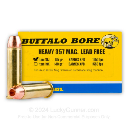 Image 1 of Buffalo Bore .357 Magnum Ammo