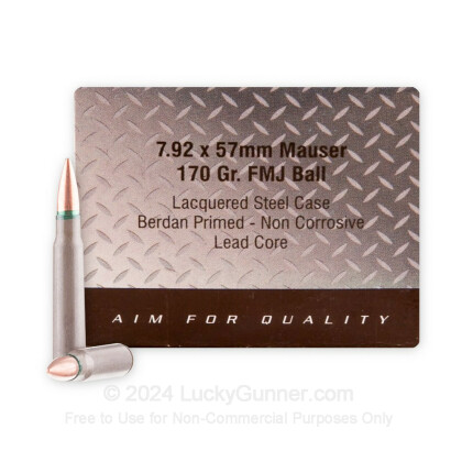 Image 2 of PW Arms 8mm Mauser (8x57mm JS) Ammo