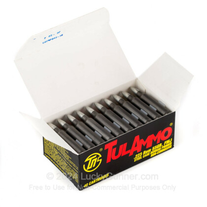 Large image of Bulk 223 Rem Ammo For Sale - 55 Grain Full Metal Jacket Ammunition in Stock by Tula - 1000 Rounds