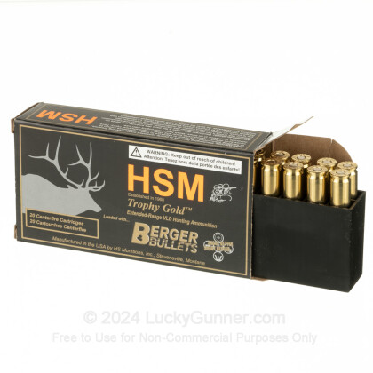 Image 3 of HSM Ammunition 6.5mm Creedmoor Ammo