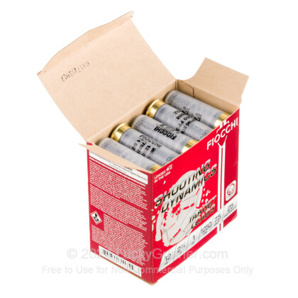 Large image of Bulk 12 Gauge Ammo For Sale - 2-3/4” 1oz. #7.5 Shot Ammunition in Stock by Fiocchi Shooting Dynamics - 250 Rounds