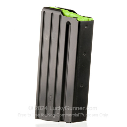 Large image of Premium 308 Magazine For Sale - Black Steel SR-25 Magazine in Stock by D&H Industries - 20 Round Capacity