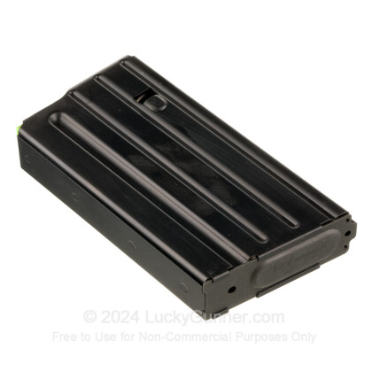 Large image of Premium 308 Magazine For Sale - Black Steel SR-25 Magazine in Stock by D&H Industries - 20 Round Capacity