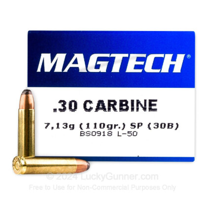Image 1 of Magtech 30 Carbine Ammo