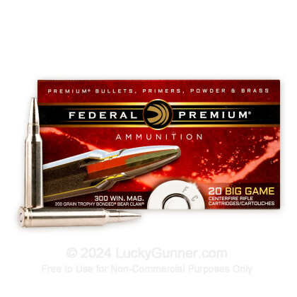 Image 2 of Federal .300 Winchester Magnum Ammo