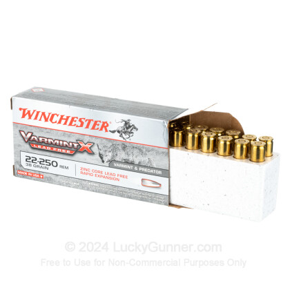 Image 3 of Winchester .22-250 Remington Ammo