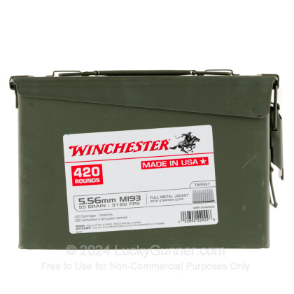 Image 1 of Winchester 5.56x45mm Ammo