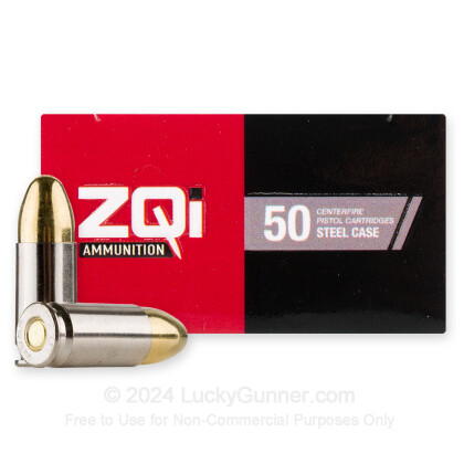 Image 2 of ZQI Ammunition 9mm Luger (9x19) Ammo