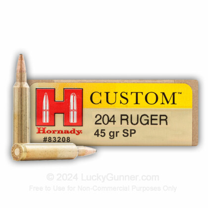 Image 1 of Hornady .204 Ruger Ammo