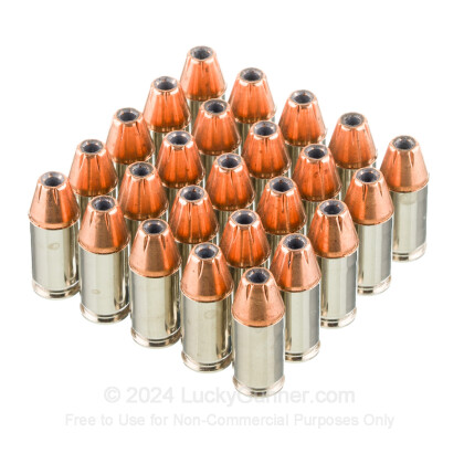 Large image of Premium 380 Auto Ammo For Sale - 90 Grain XTP JHP Ammunition in Stock by Fiocchi - 25 Rounds