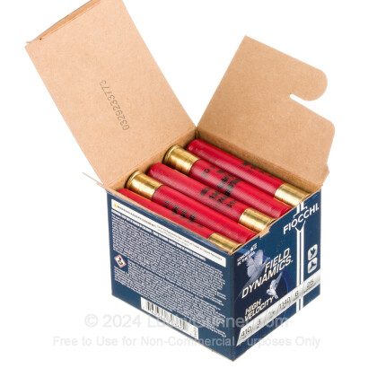 Large image of Cheap 410 Bore Ammo For Sale - 3” 11/16oz. #6 Shot Ammunition in Stock by Fiocchi - 25 Rounds