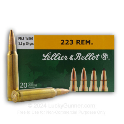 Image 1 of Sellier & Bellot 5.56x45mm Ammo