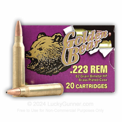 Image 1 of Golden Bear .223 Remington Ammo