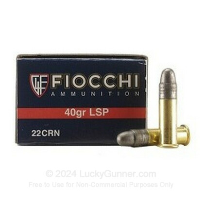Large image of 22 LR Ammo For Sale - 40 gr LRN - Fiocchi In Stock - 5000 Rounds