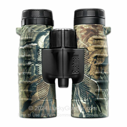 Large image of Bushnell Trophy XLT Binoculars for Sale - 10x - 42mm - 234211 - Realtree AP Rubber - In Stock - Luckygunner.com