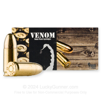 Image 2 of Venom 9mm Luger (9x19) Ammo