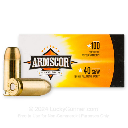 Image 2 of Armscor .40 S&W (Smith & Wesson) Ammo