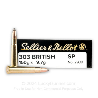 Image 1 of Sellier & Bellot .303 British Ammo